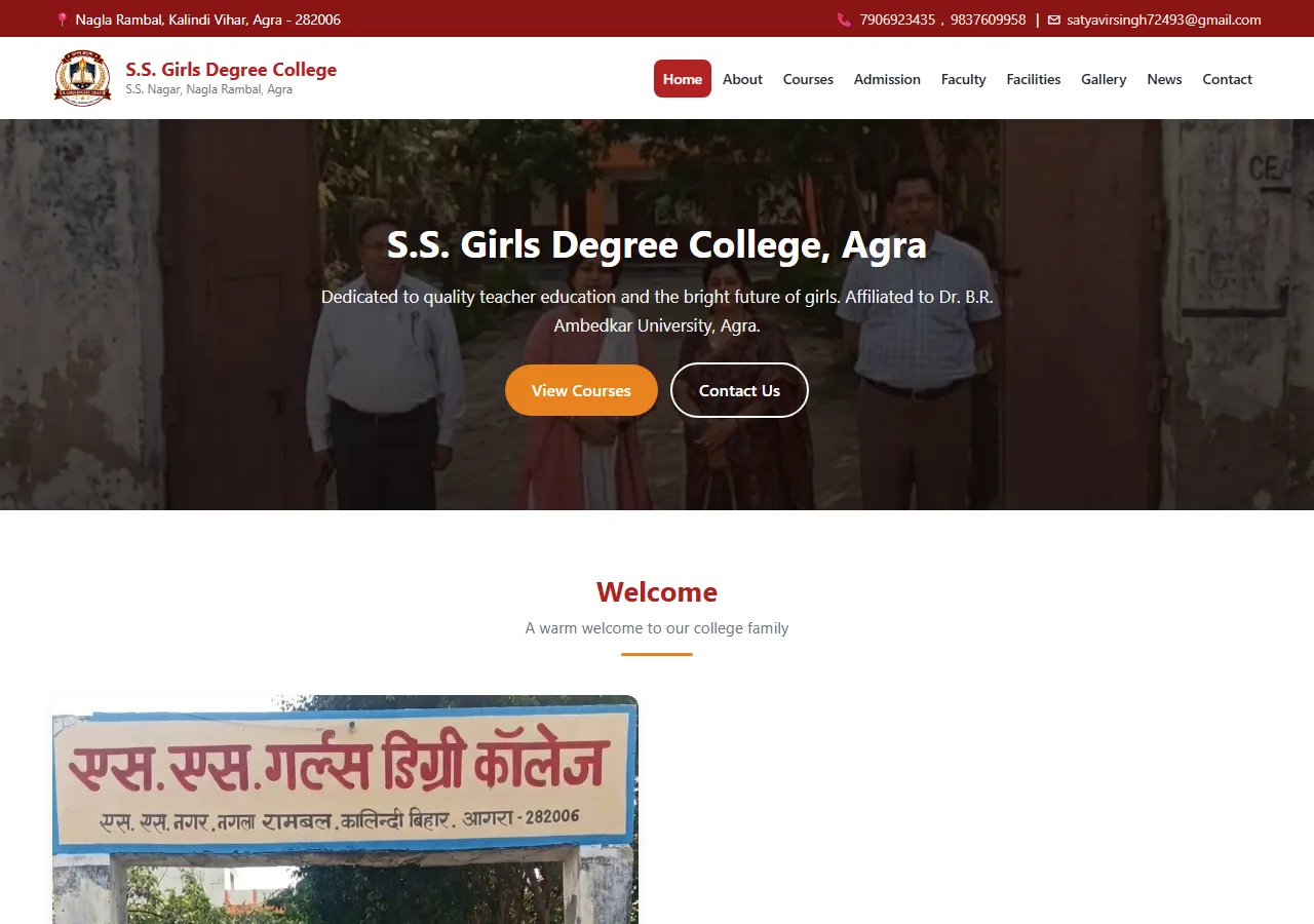 S.S. Girls Degree College
